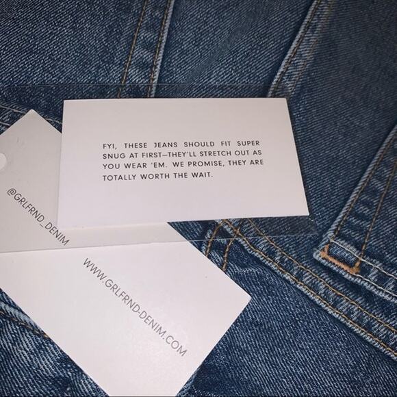 Grlfrnd Denim Jessie High Rise Jean Shorts sz 29 - Picture 7 of 8